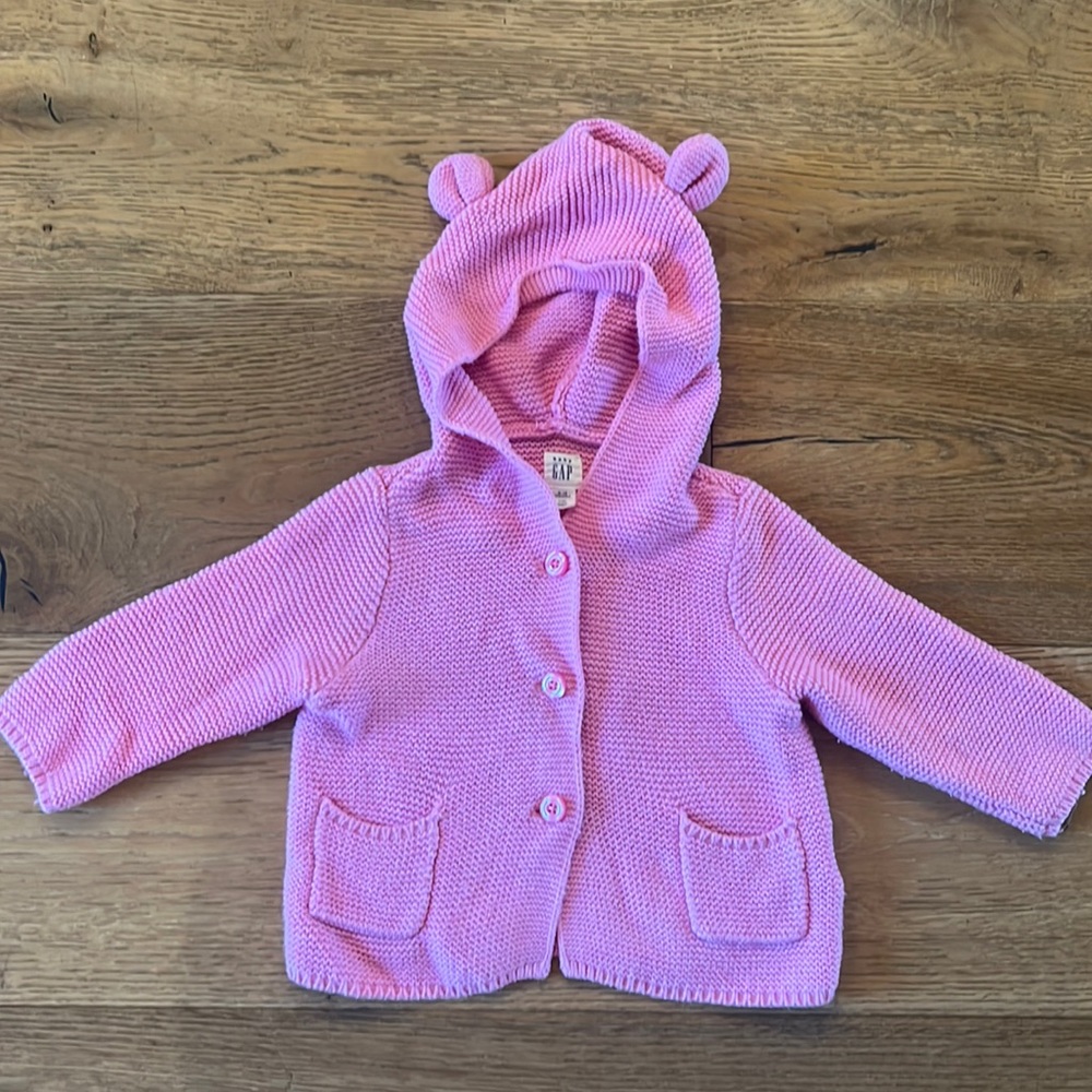 Baby Gap Brannan Bear Sweater Size 6-12 months